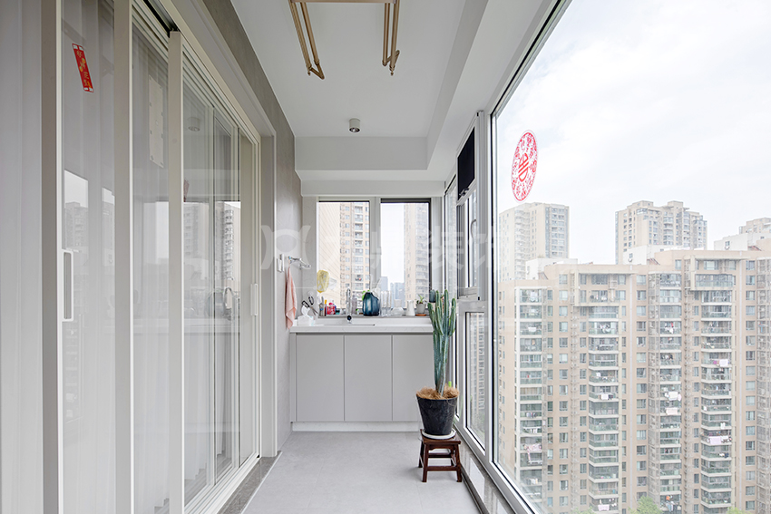 陽臺裝修實景圖
